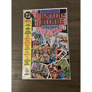 Justice League International 1989 DC Comics #3 July Comic Book - RARE VG